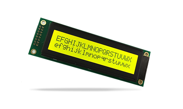 JXD2002A字符液晶 黃綠屏黃綠光